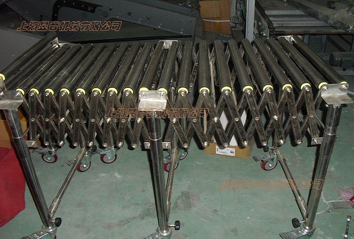 簡(jiǎn)述可伸縮滾筒輸送機(jī)的工作原理