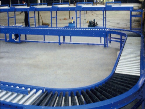 不銹鋼滾筒輸送機防止跑偏保護裝置