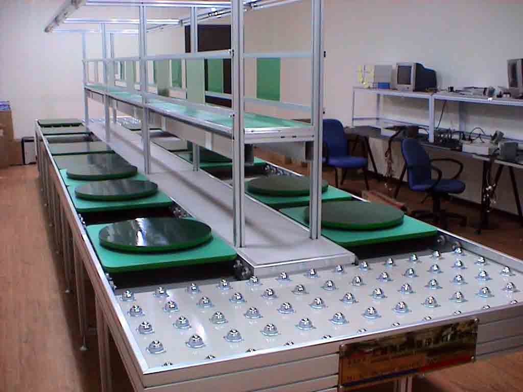 飲料灌裝輸送線數(shù)字化結(jié)構(gòu)概括