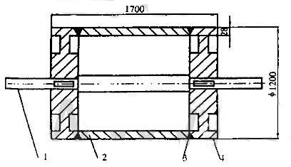 滾筒結(jié)構(gòu)示意圖