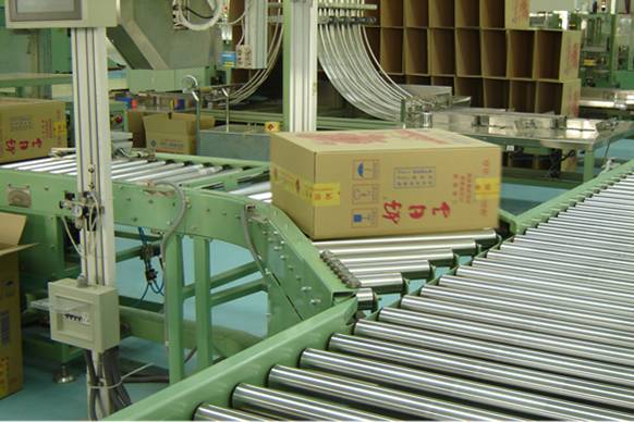 滾筒輸送機輸出方式的選擇